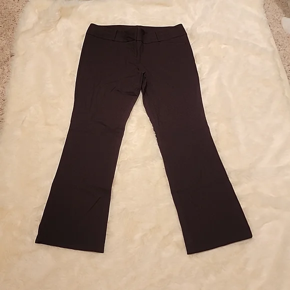 green emerald velvet dress Women's Polished Path Brown Knit Wide Leg Pants | Size: Xs main image 1